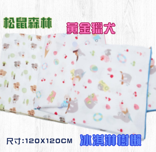 台灣製造【多用途四層紗包巾】 